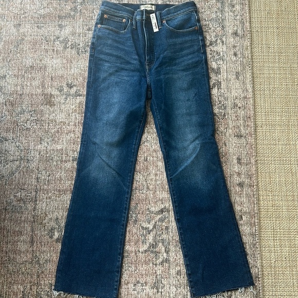 Madewell Tall Cali Demi-Boot Jeans in Smithley Wash NG812 T28 28 - Picture 4 of 7